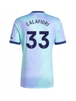 Arsenal Riccardo Calafiori #33 Replika Tredje Kläder 2024-25 Kortärmad